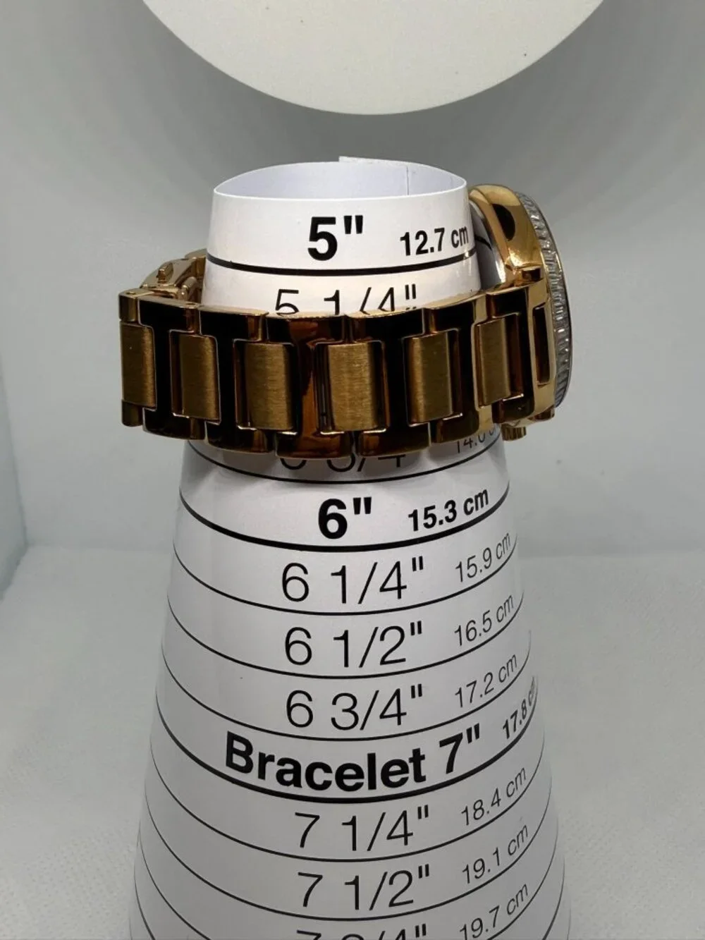 Michael Kors Skylar MK5971 Women Gold Baguette Crystal Roman Numeral 33MM Watch